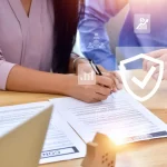 people-signature-buy-insurance-concept-hand-signature-document-life-insurance-investment